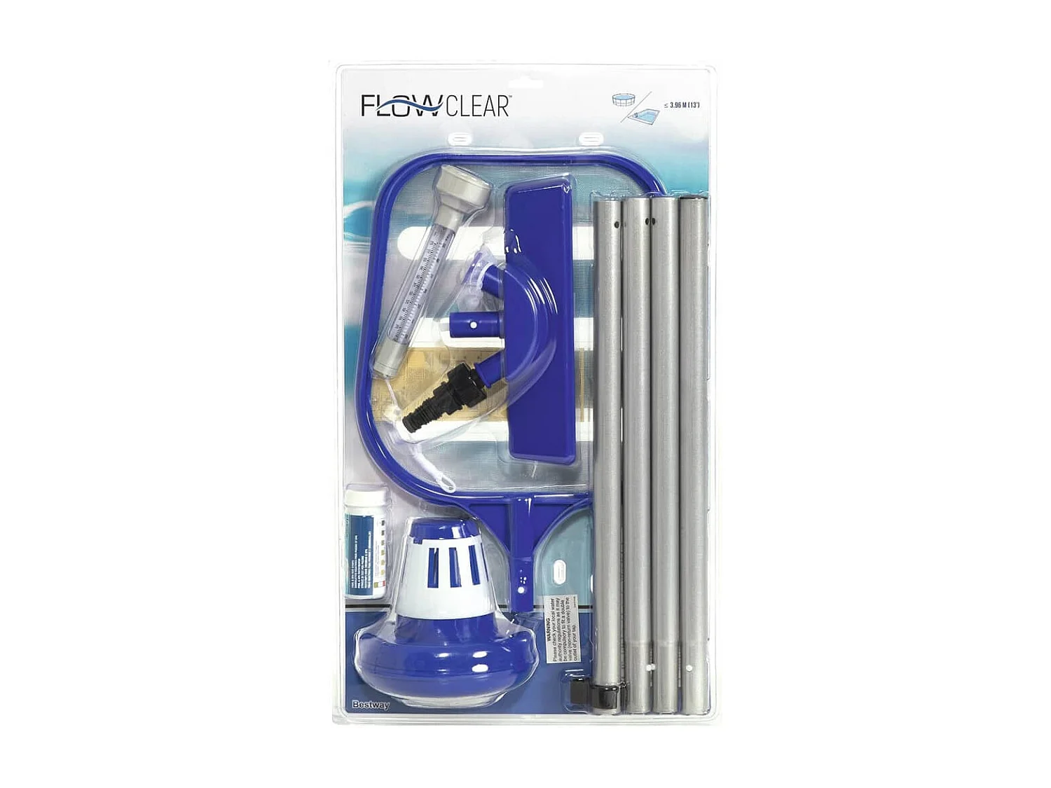 Kit d'entretien de piscine hors sol Flowclear FR495286