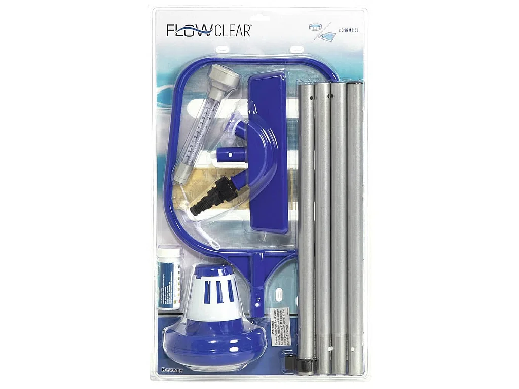 Kit d'entretien de piscine hors sol Flowclear FR495286