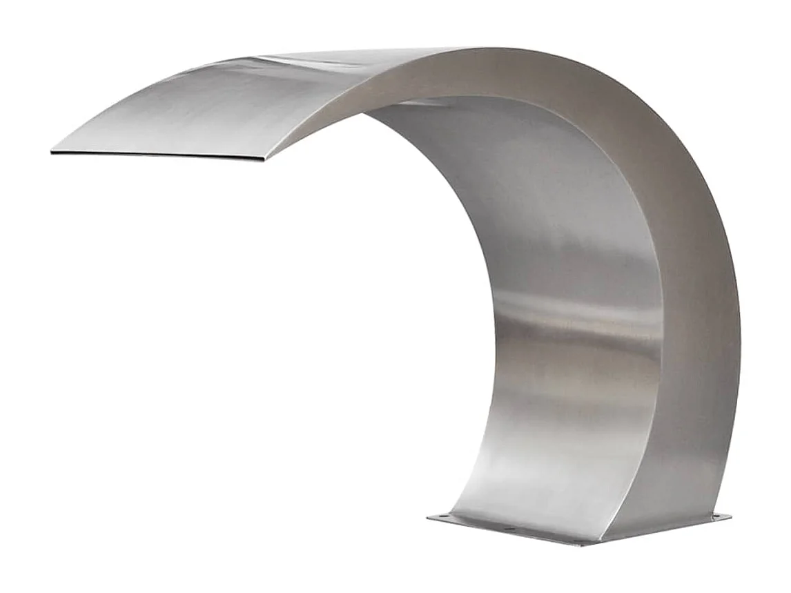 Fontaine cascade de piscine Acier inoxydable 45 x 30 x 60 cm FR853595