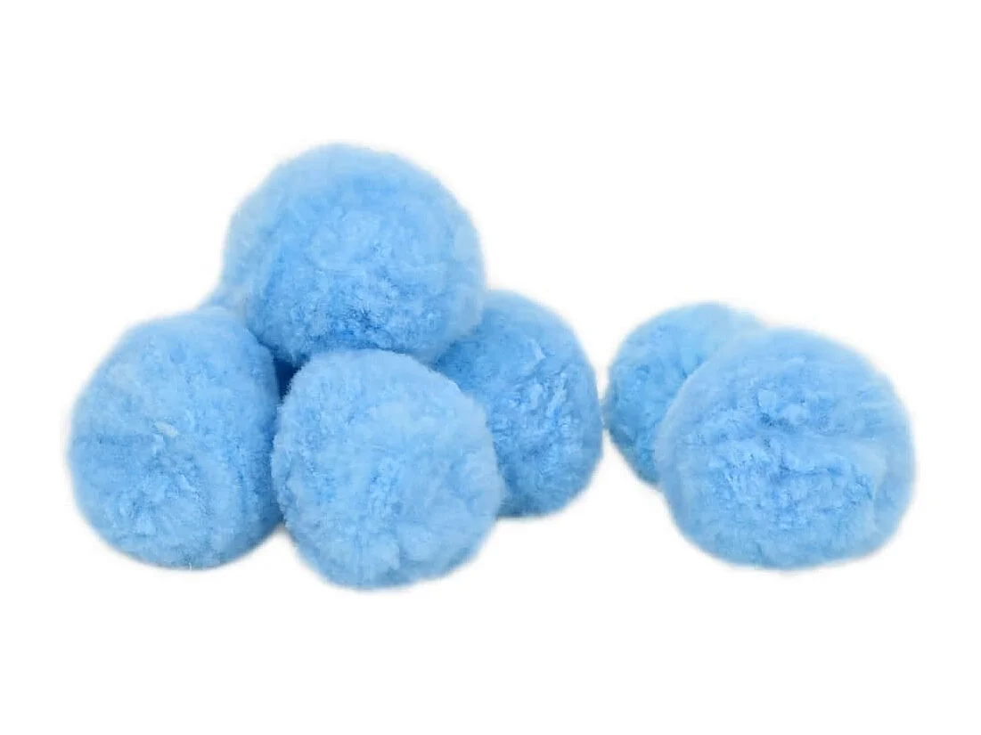 Boules anti-bactériennes filtrantes de piscine bleu 2100 g PE FR262217