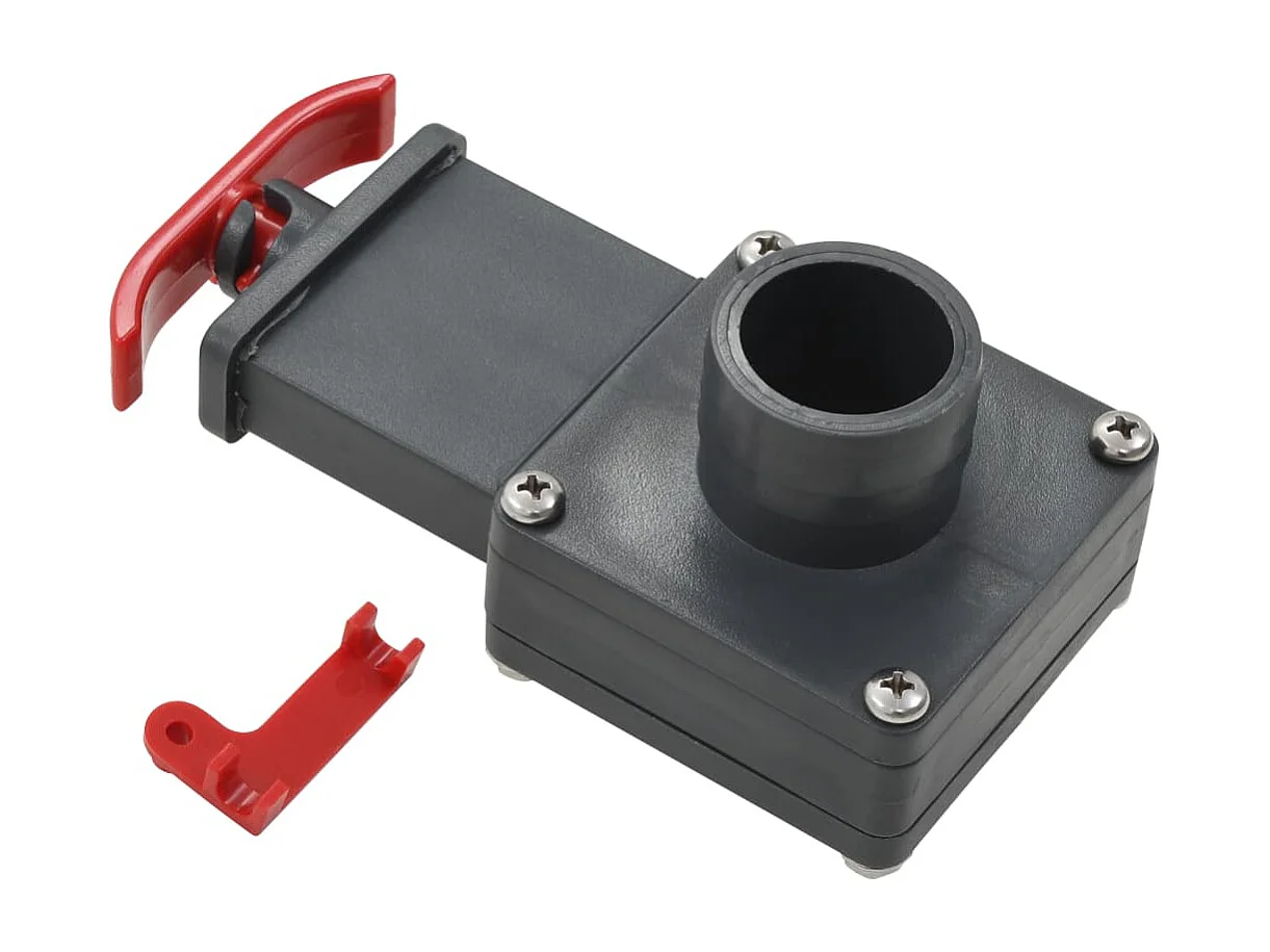 Vanne de portail de piscine 2 pcs 1,5" FR282379