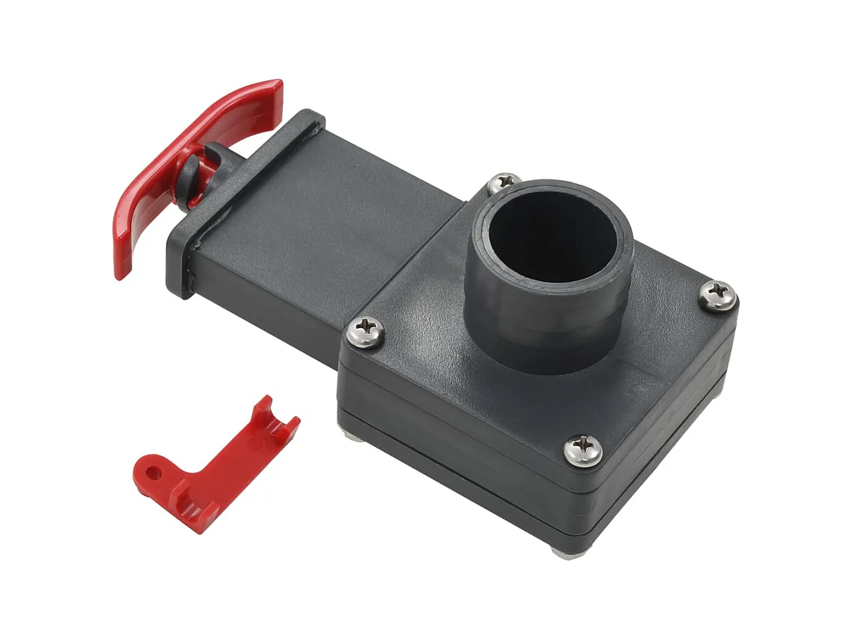 Vanne de portail de piscine 2 pcs 1,5" FR282379