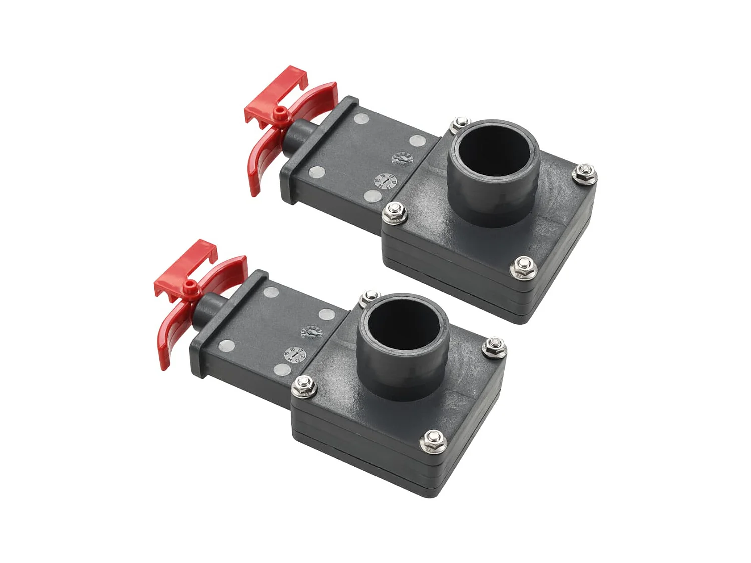 Válvula de compuerta para piscina 2 uds 1,5" ES747259