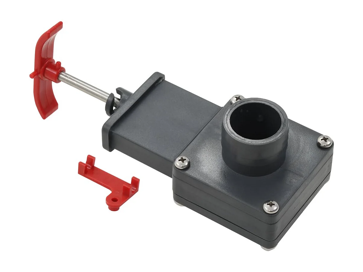 Vanne de portail de piscine 2 pcs 1,5" FR282379