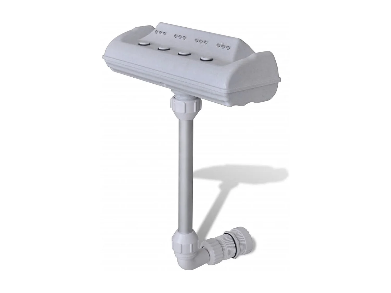 Fontaine de piscine avec lumières LED FR535373