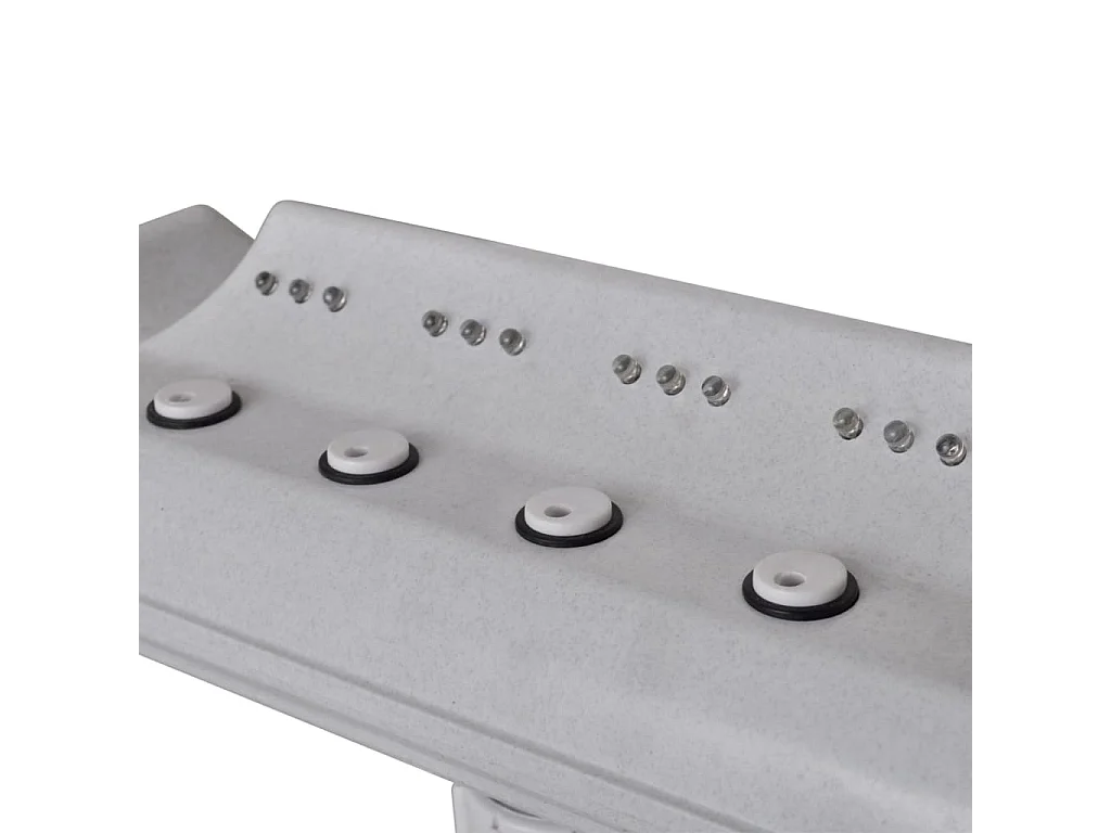 Fontaine de piscine avec lumières LED FR535373