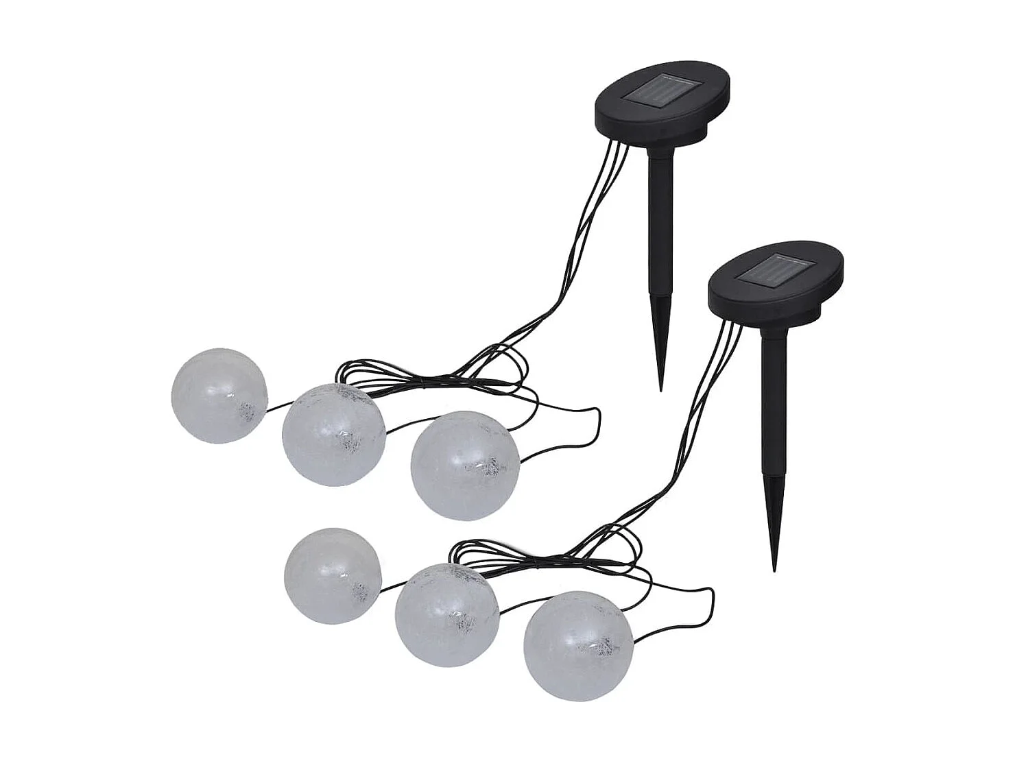 Lampes flottantes à LED 6 pcs pour étang et piscine FR916309