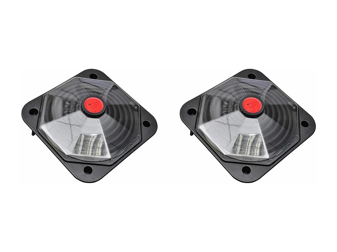 Lot de 2 chauffages solaires pour piscine 735 W FR795122