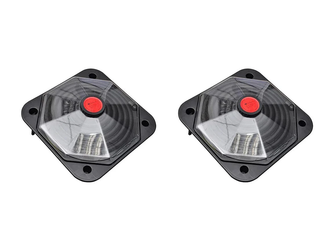 Lot de 2 chauffages solaires pour piscine 735 W FR795122