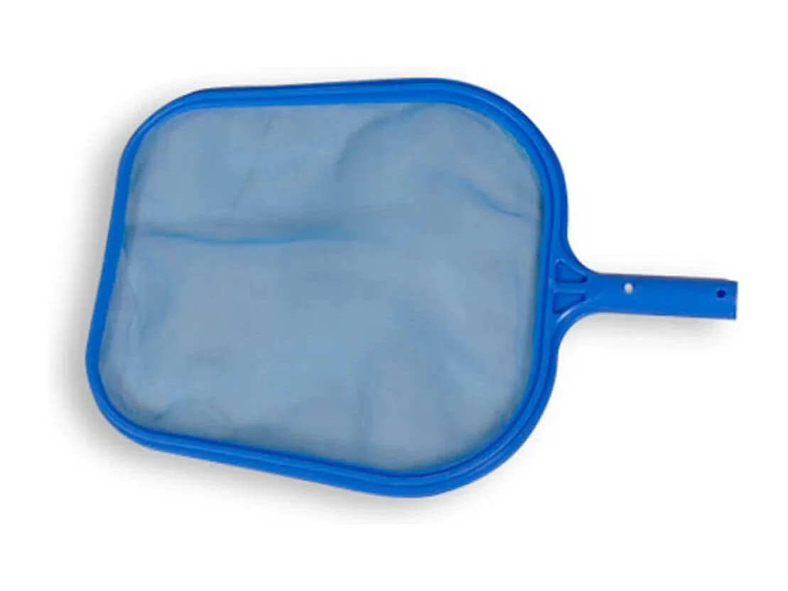 Zwembadset - 2 netten, 1 schrobber, 1 borstel + telescopische paal BE622289