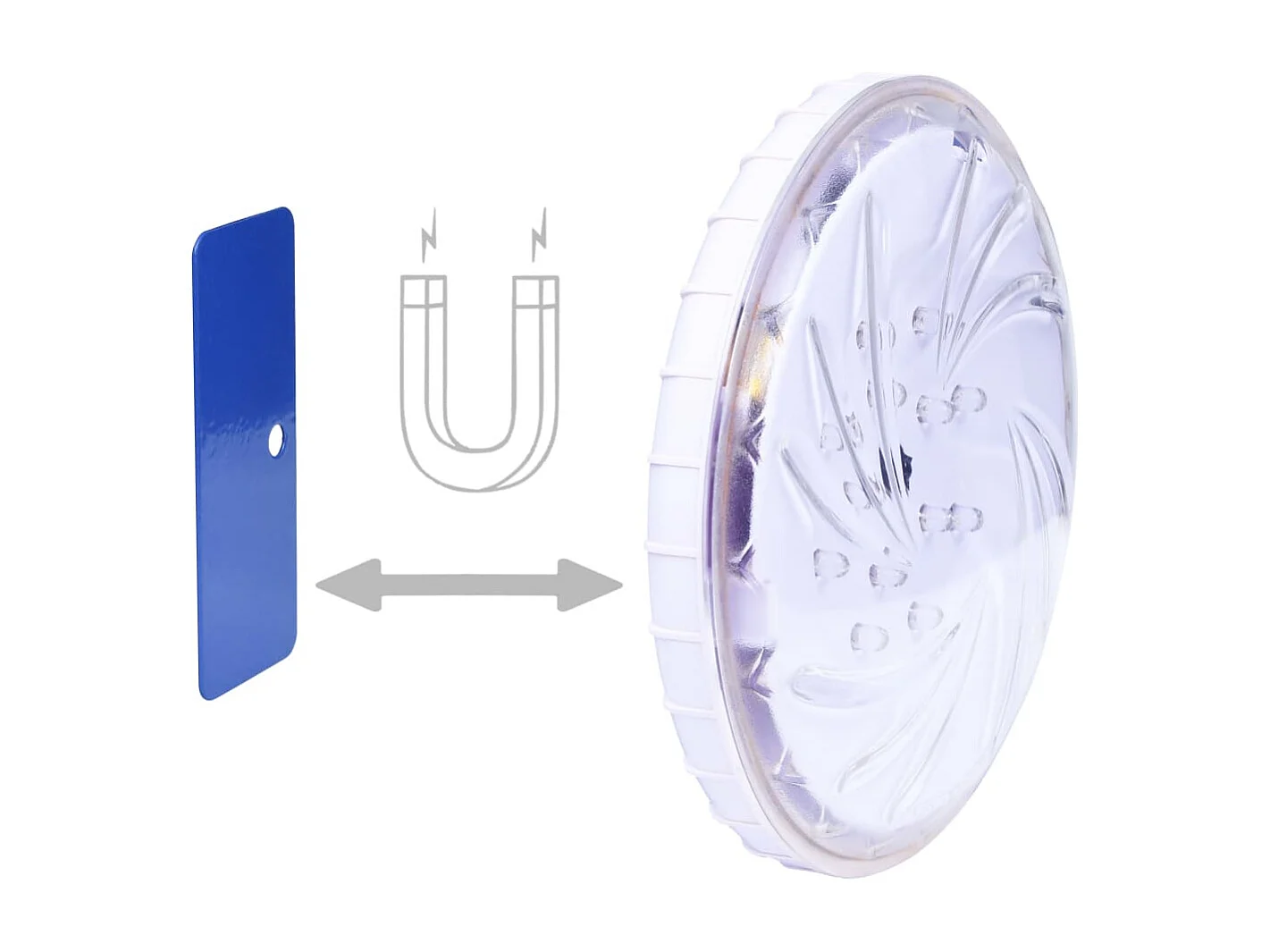 Lampe LED flottante submersible de piscine Multicolore FR975074