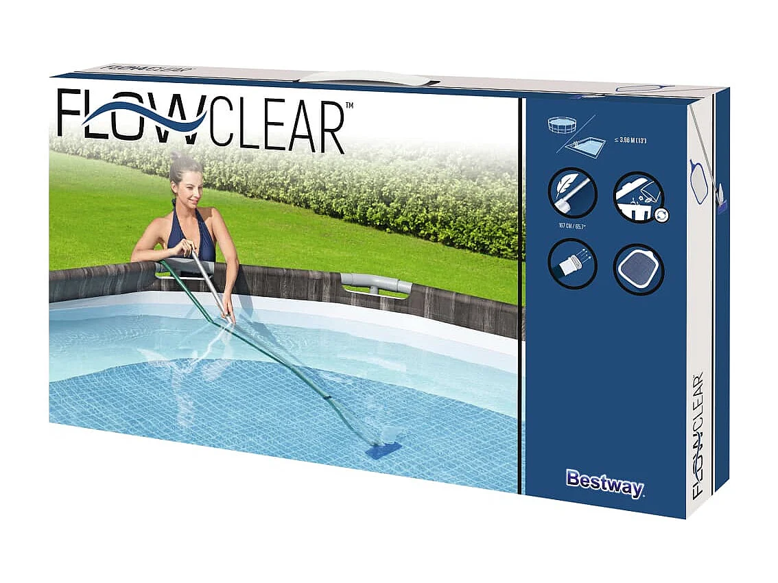 Kit d'entretien de piscine hors sol Flowclear FR752012