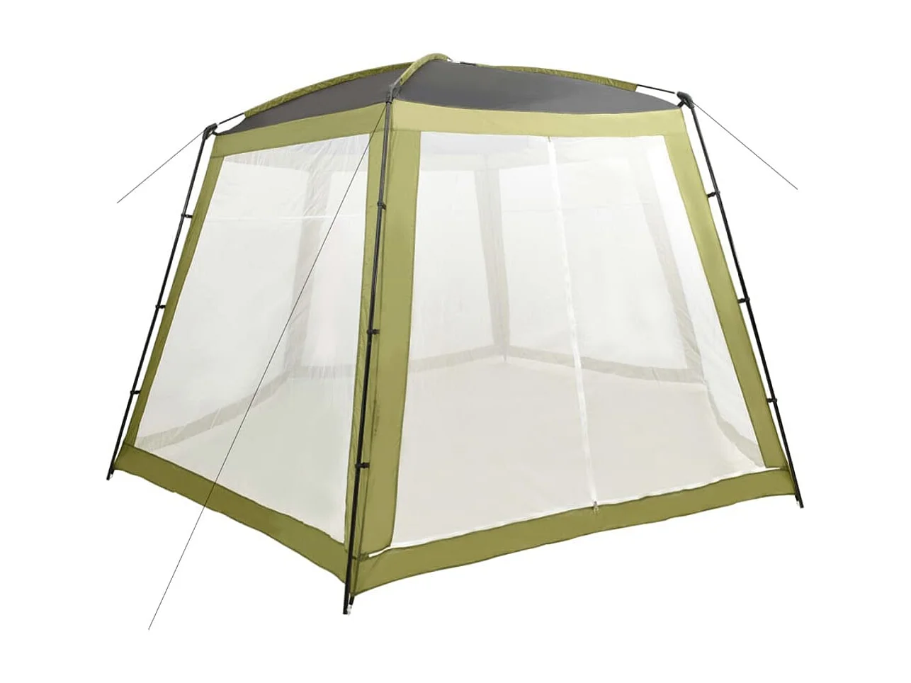 Tente de piscine Tissu 500x433x250 cm Vert FR204399