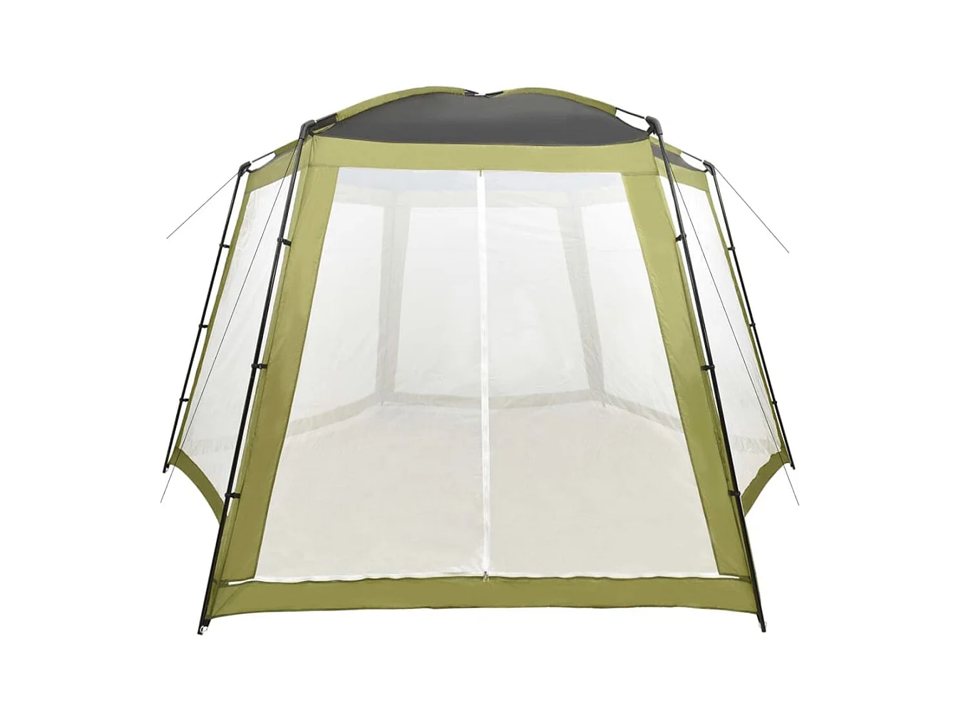 Carpa para piscina de tela verde 500x433x250 cm ES191145