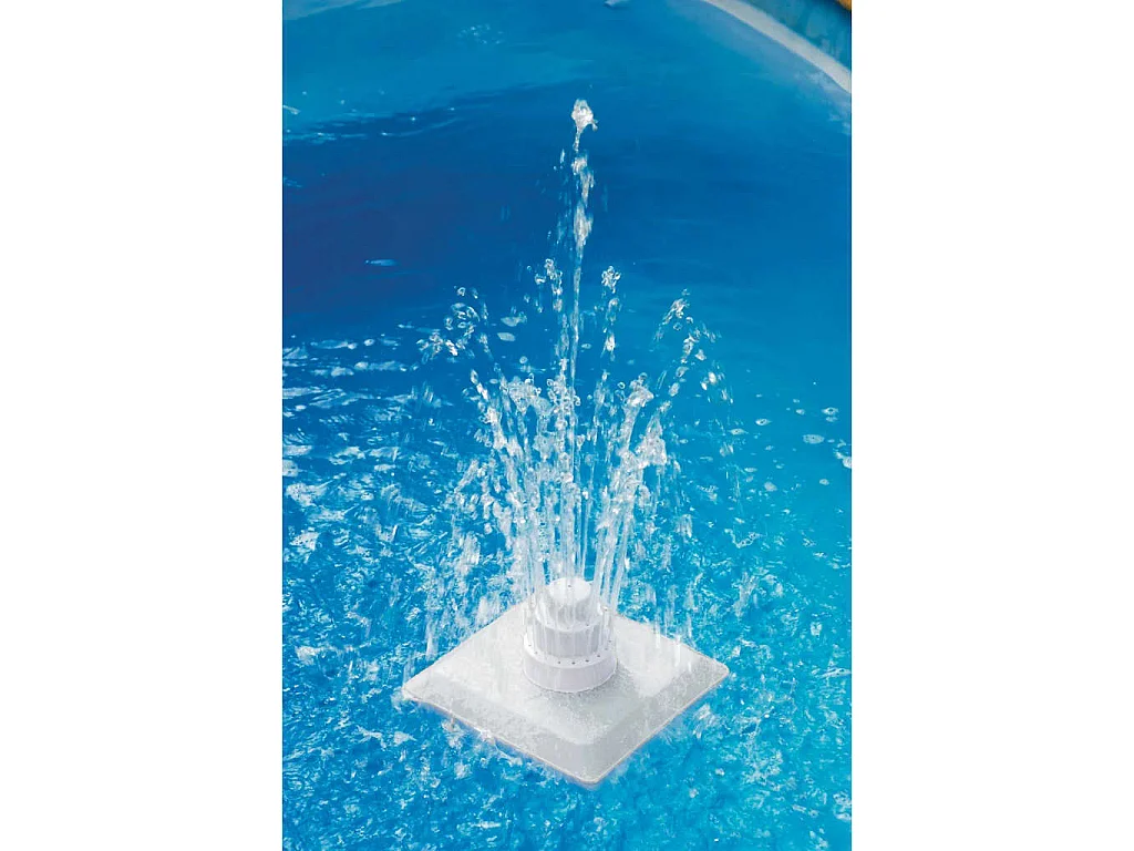 Ensemble de fontaine de piscine 13 pcs Blanc FR924737