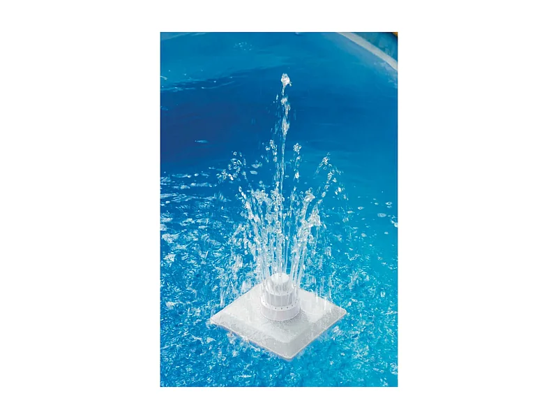 Ensemble de fontaine de piscine 13 pcs Blanc FR924737