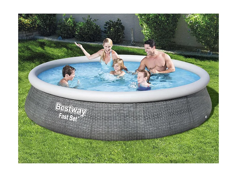 Ensemble de piscine gonflable Fast Set avec pompe 396x84 cm FR163629