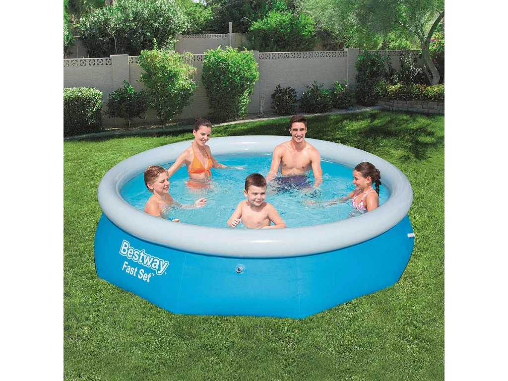 Fast Set Piscina insuflável redonda 305x76 cm 57266 PT950932
