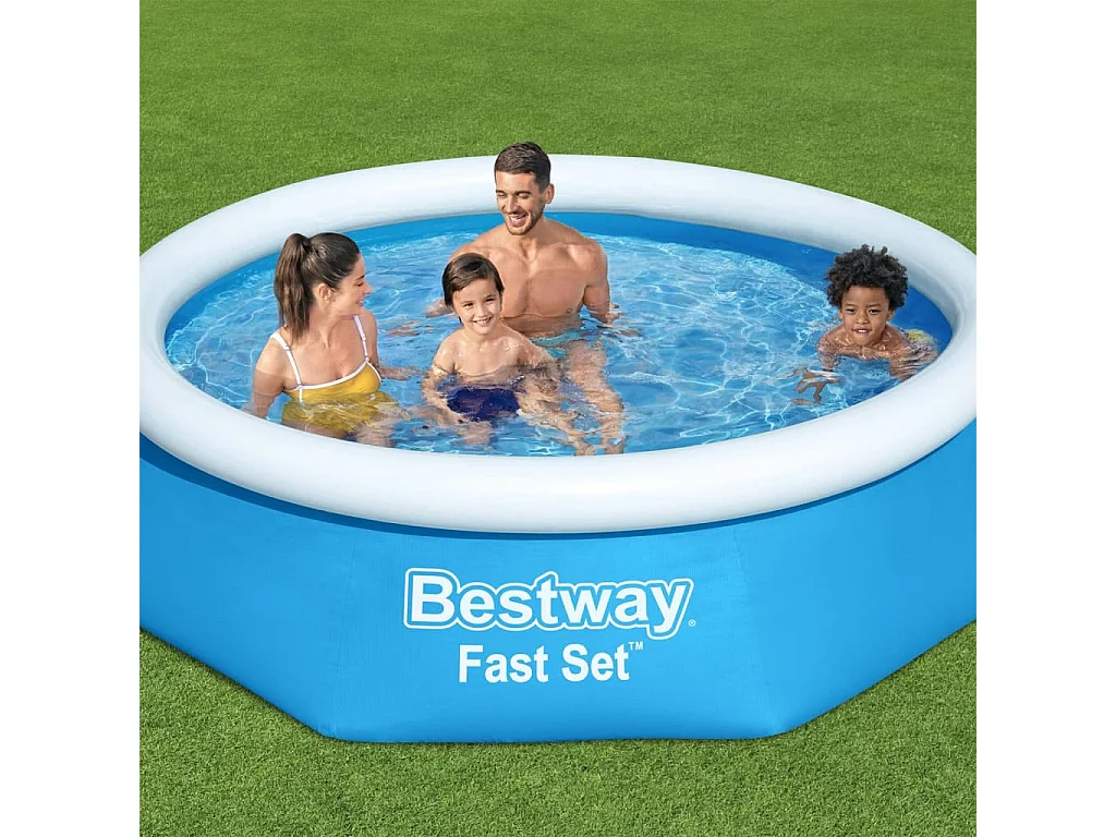 Piscina insuflável redonda Fast Set 244x66 cm 57265 PT440191