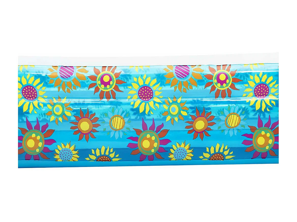 Piscine gonflable pour enfants Bleu 229x152x56 cm FR466071