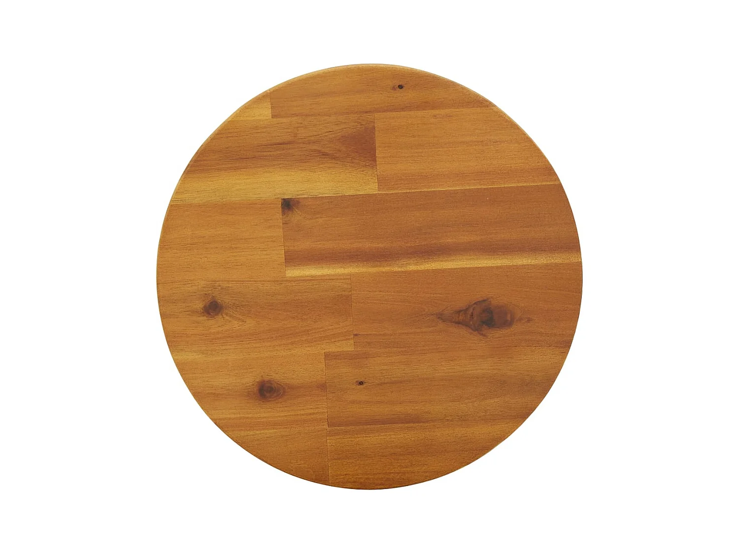 Lot de 6 Tabourets de bar bois d'acacia solide FR508064