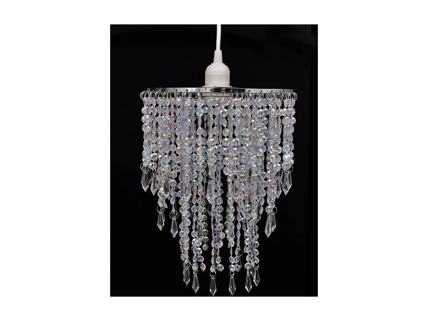 Lustre suspendu en cristal 22,5 x 30,5 cm FR803978