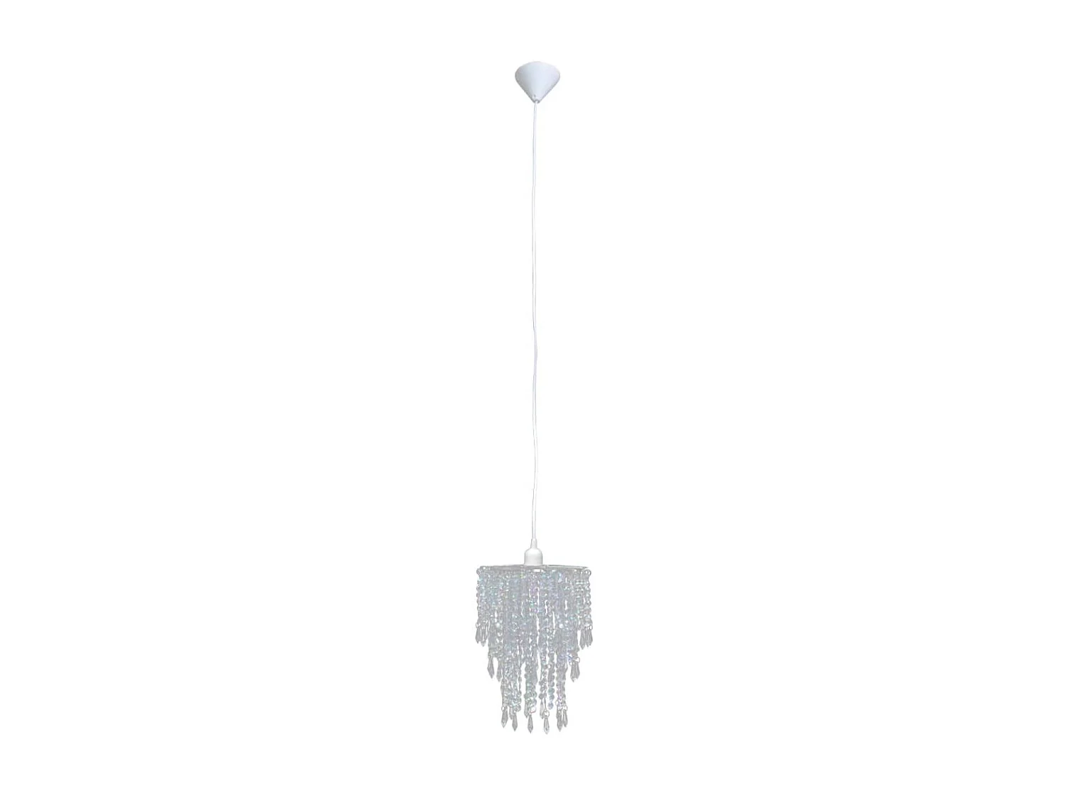 Lustre suspendu en cristal 22,5 x 30,5 cm FR803978