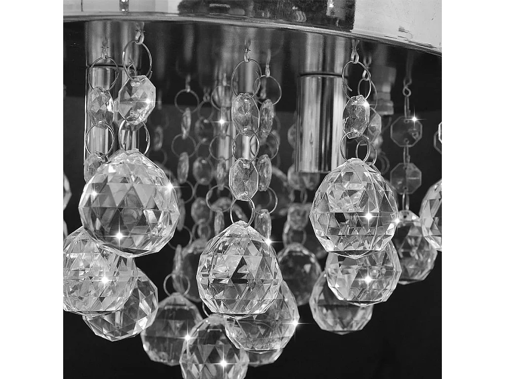 Lustre suspendu Design de cristal Chrome FR930378