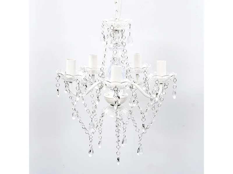 Lustre 5 ampoules Transparent FR746010