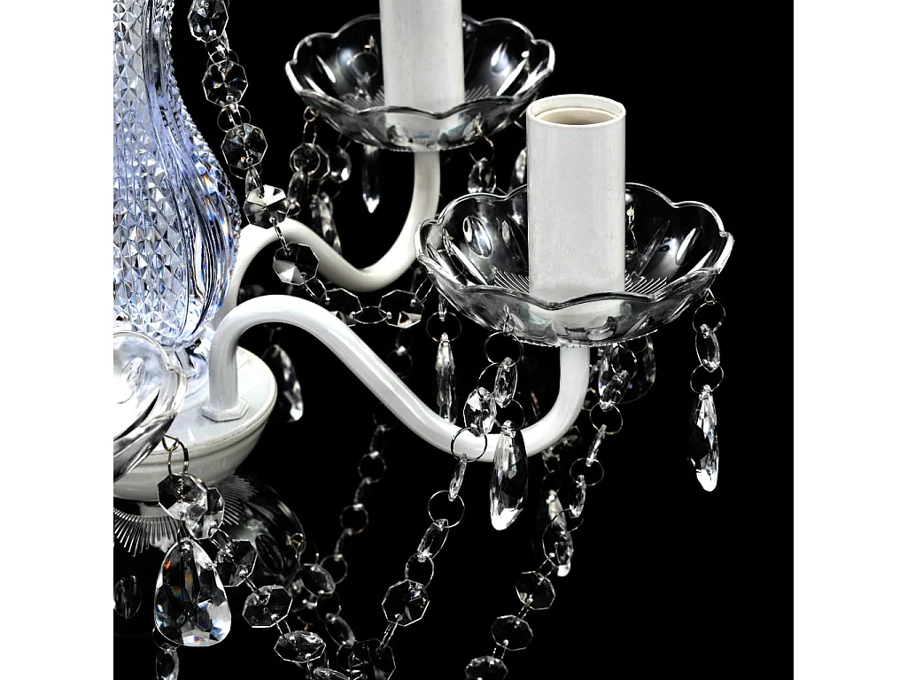 Lustre 5 lâmpadas transparente PT384642