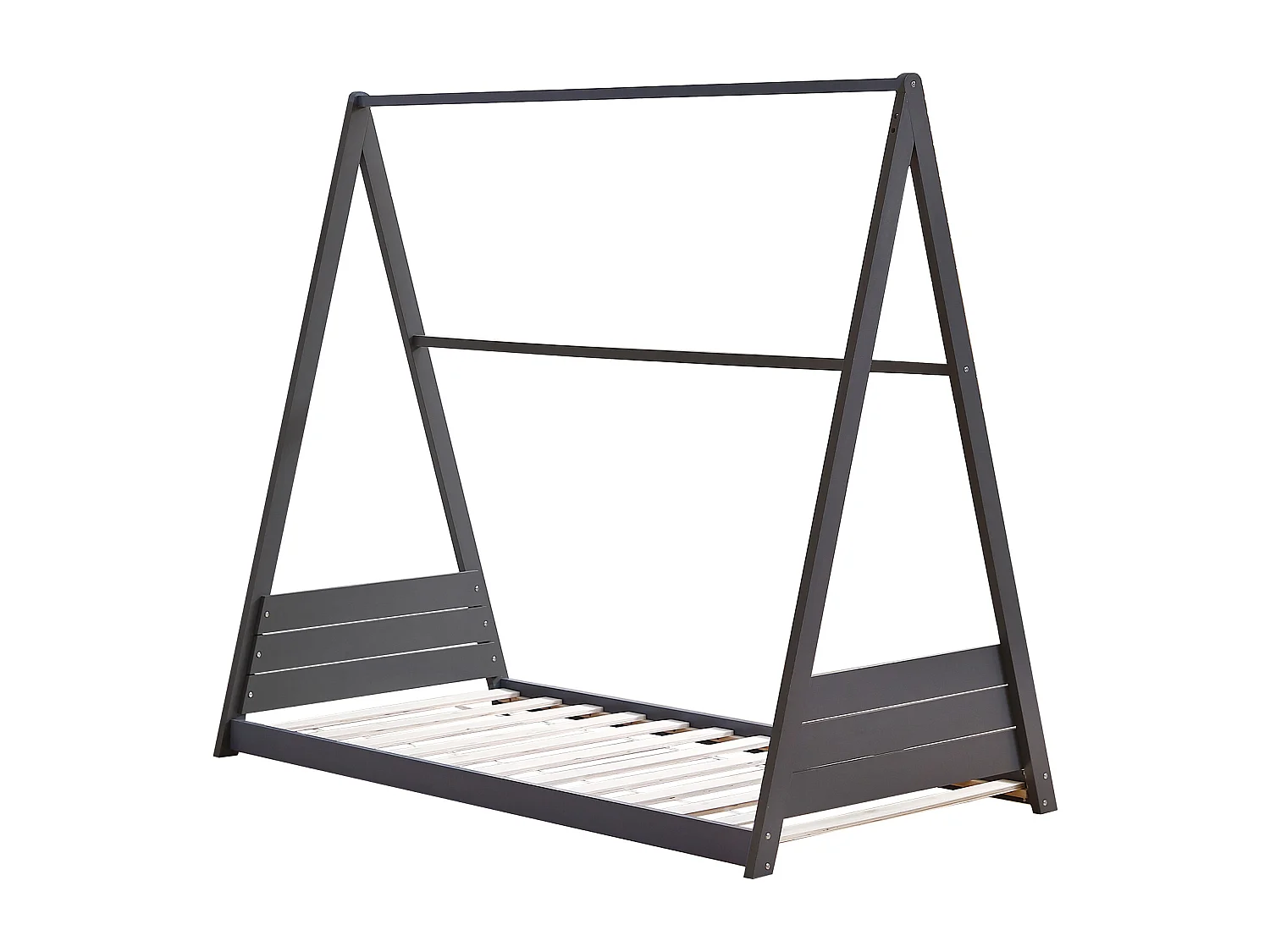 Lit pour enfant TIPI GRIS 90x190CM