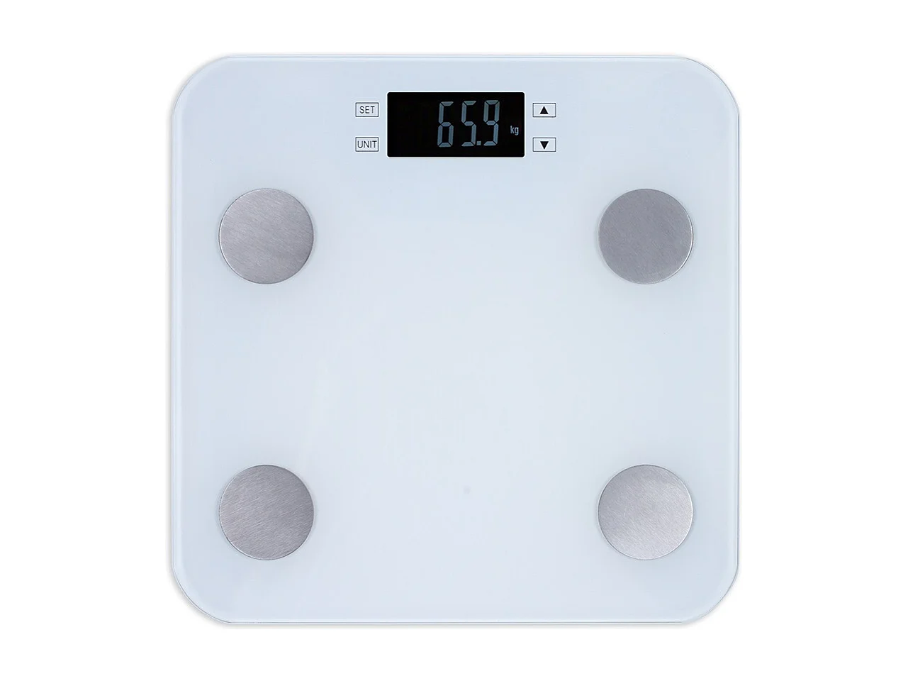 Pèse-personne impédancemètre Blanc