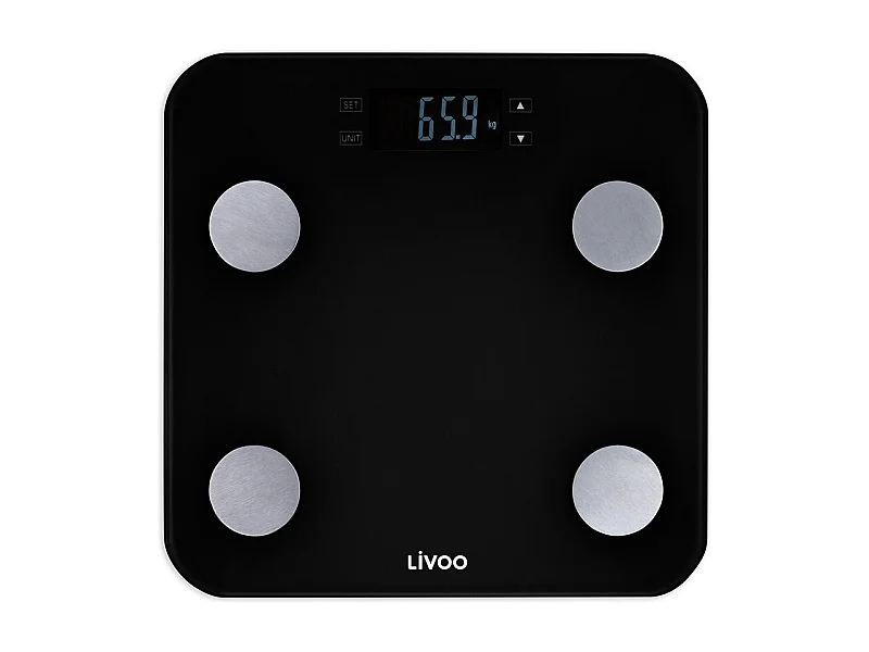 Pèse-personne impédancemètre Noir