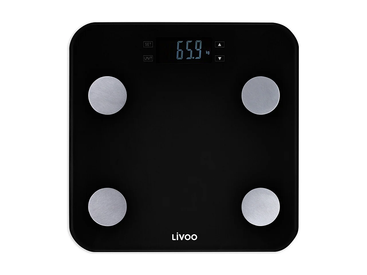 Pèse-personne impédancemètre Noir