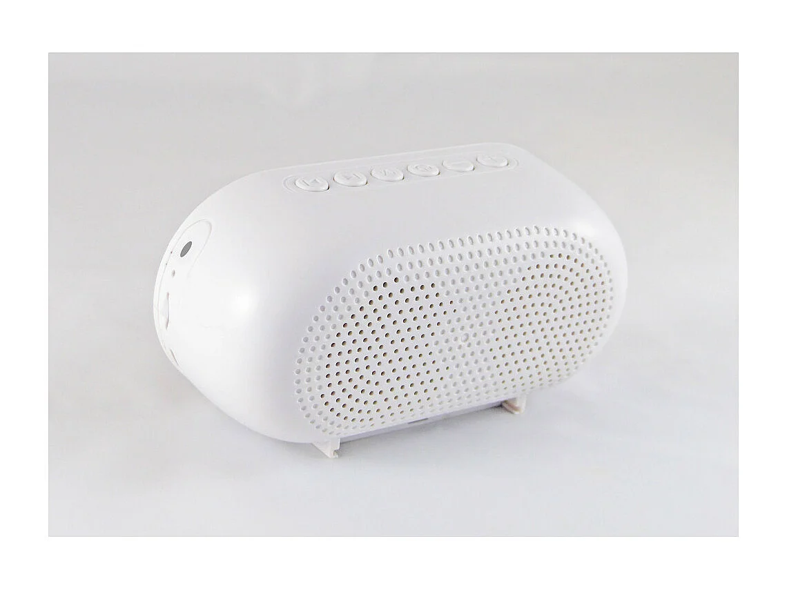 Radio-réveil HP Bluetooth design Blanc