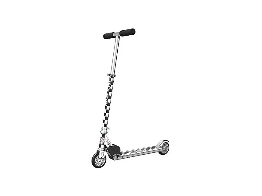 Trottinette pliable Enfant RAZOR A Checked Out Noir/Blanc