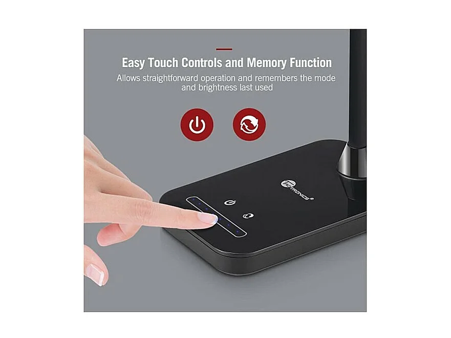 Lampe de bureau LED noire 7W TAOTRONICS