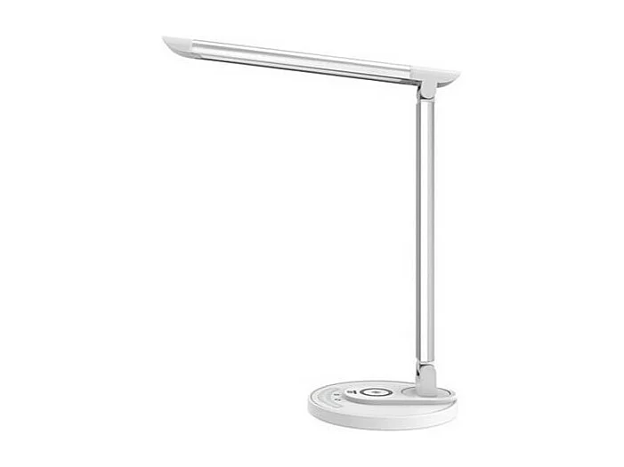 Lampe de bureau LED avec chargeur intégré blanche TAOTRONICS