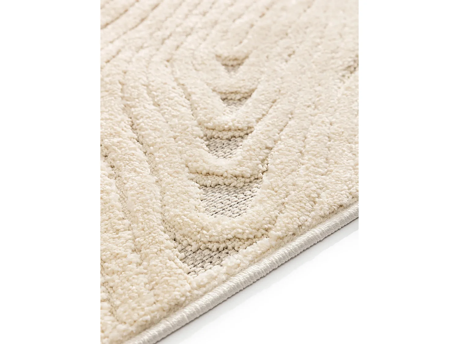 Tapis Leo Crème 240x340 cm