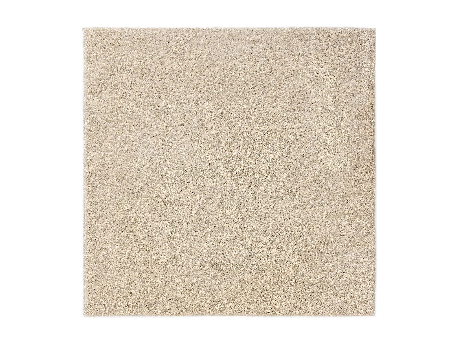 Tapis à poils longs Soho Crème 200x200 cm