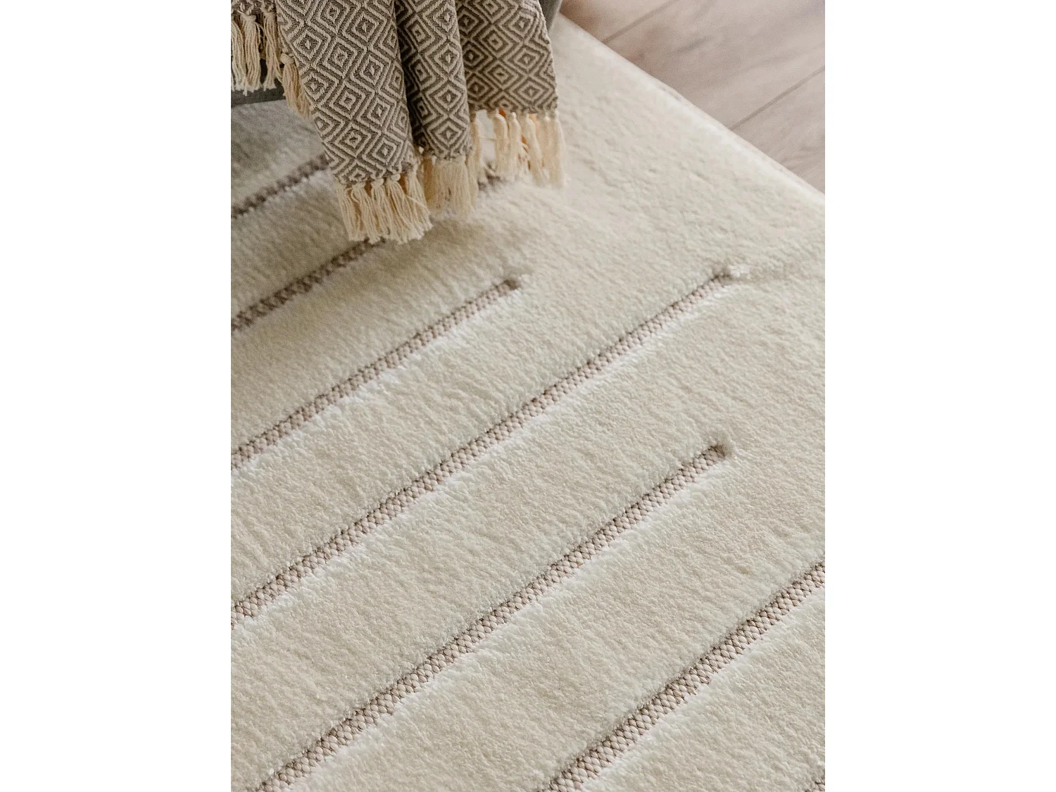 Tapis Elvy Crème 120x170 cm