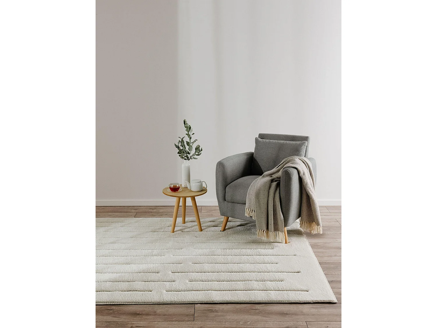 Tapis Elvy Crème 160x230 cm