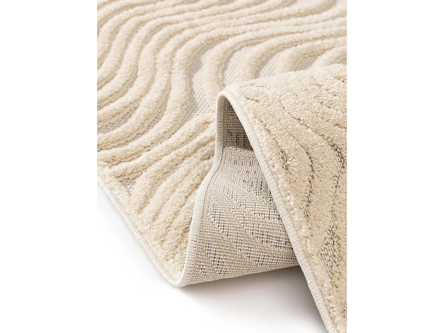 Tapis Leo Crème 140x200 cm
