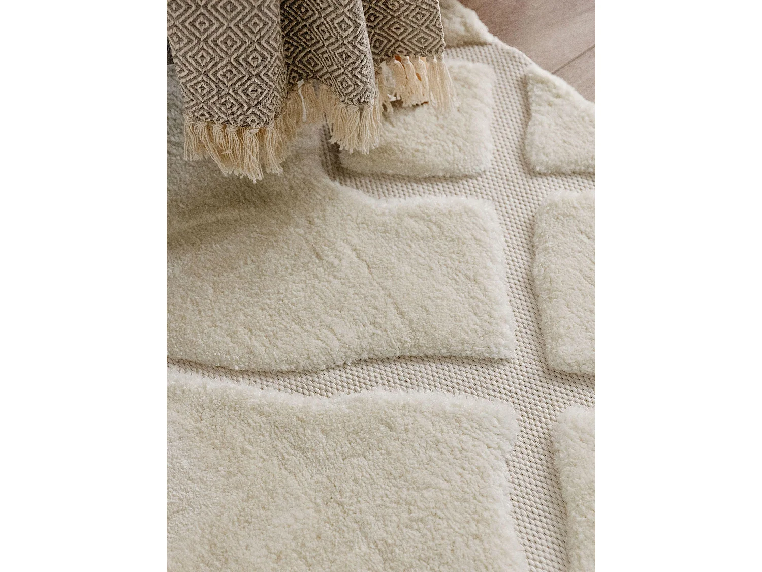 Tapis Elvy Crème 120x170 cm