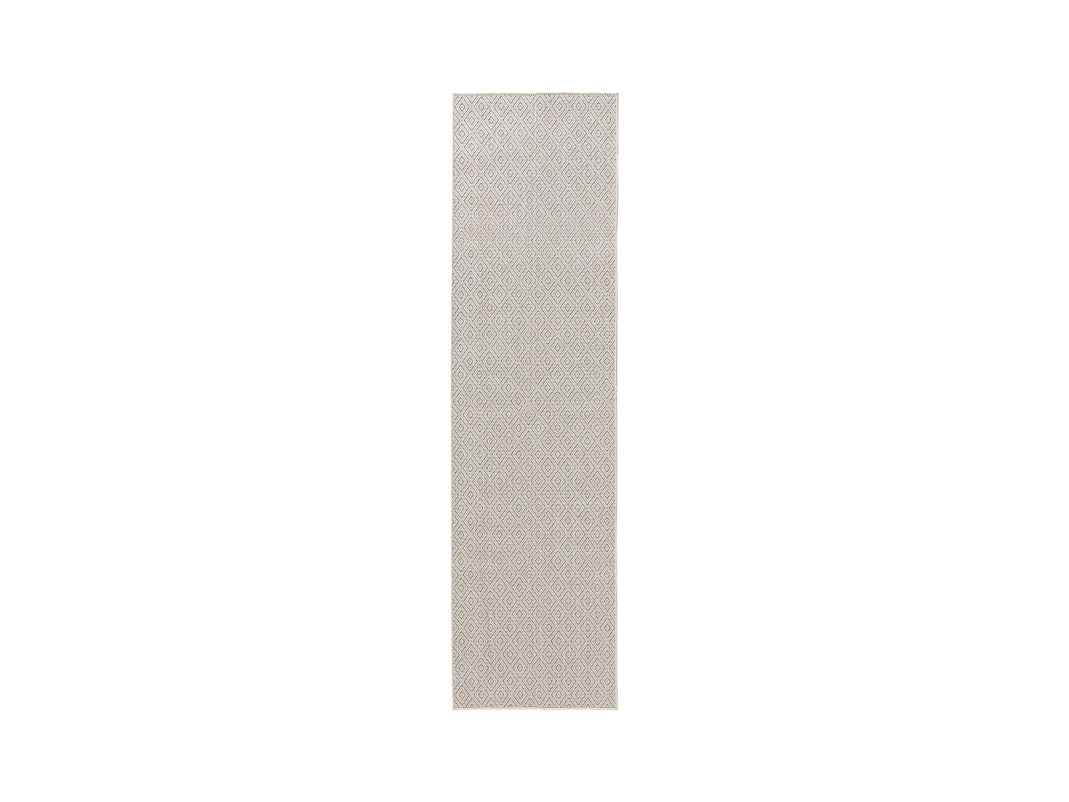 Tapis d'extérieur & intérieur Lou Blanc 80x300 cm