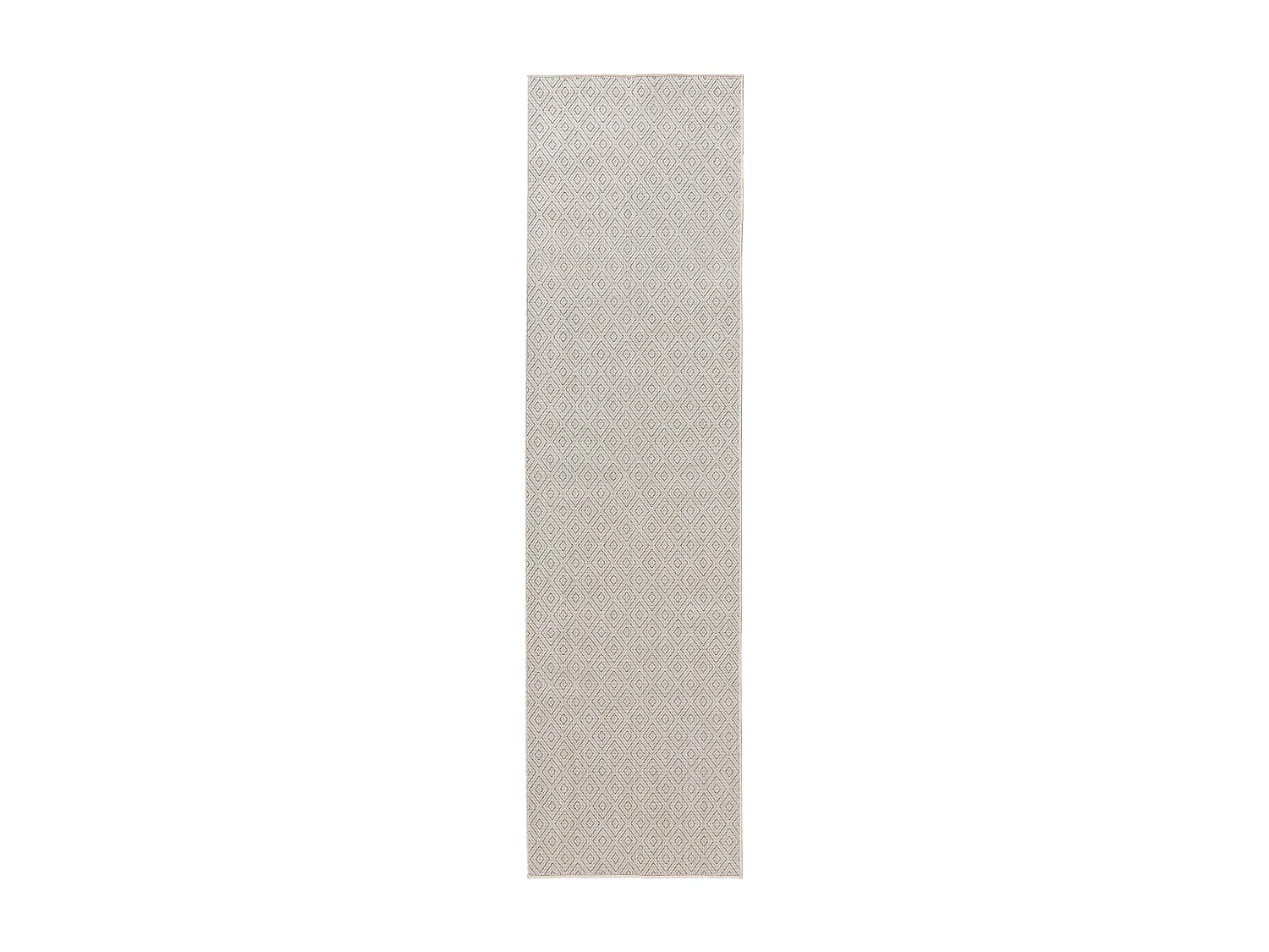 Tapis d'extérieur & intérieur Lou Blanc 80x300 cm