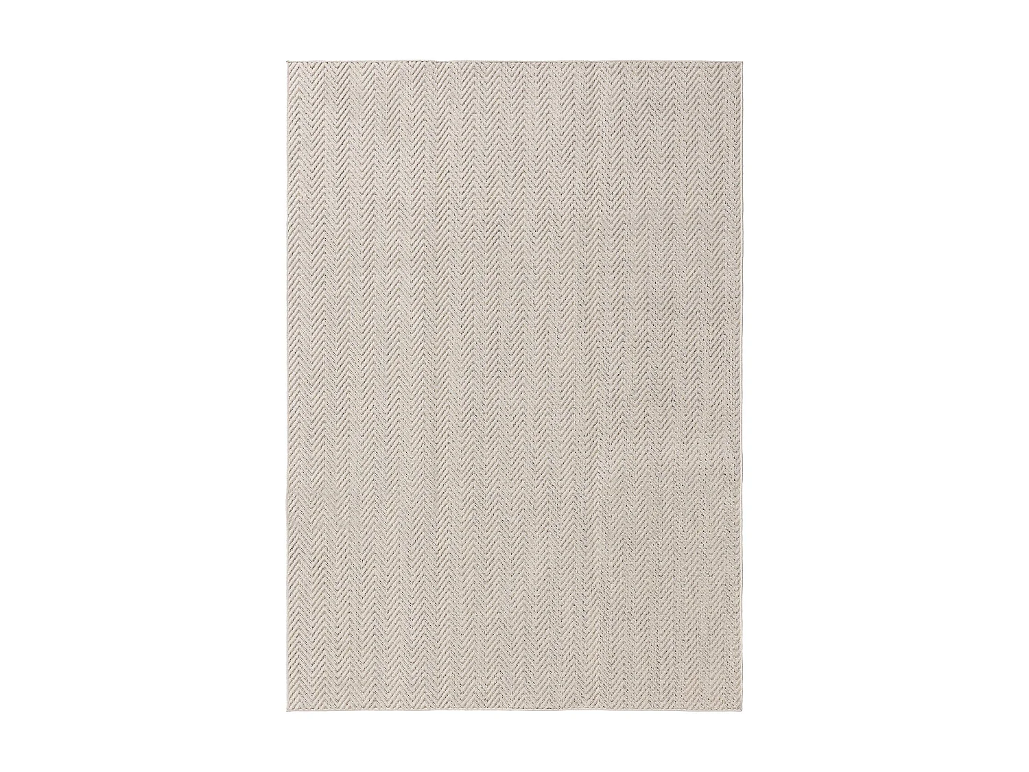 Tapis d'extérieur & intérieur Kaleo Crème/Gris 80x150 cm
