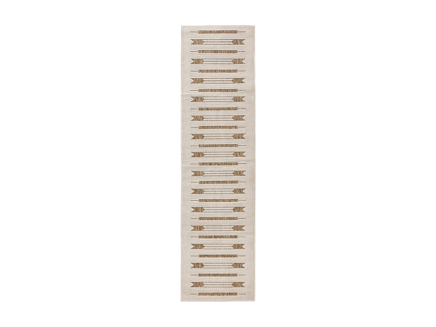 Tapis d'extérieur & intérieur Kaleo Crème/Beige 70x200 cm