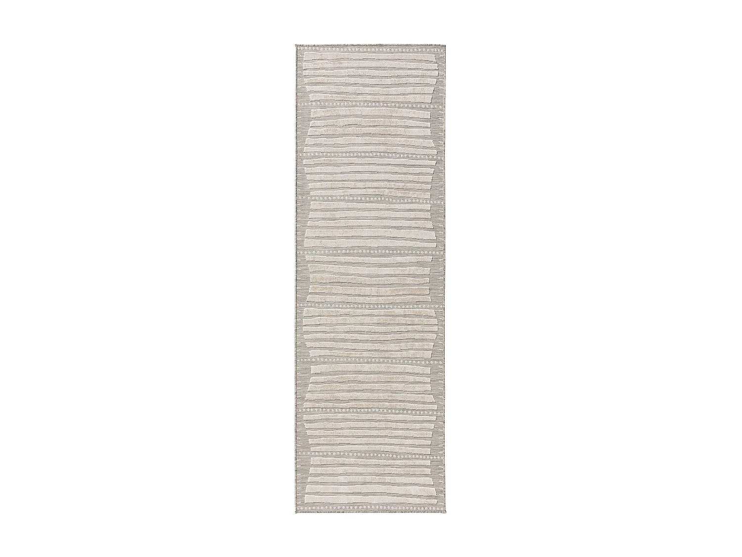 Tapis d'extérieur & intérieur Flora Beige 80x300 cm