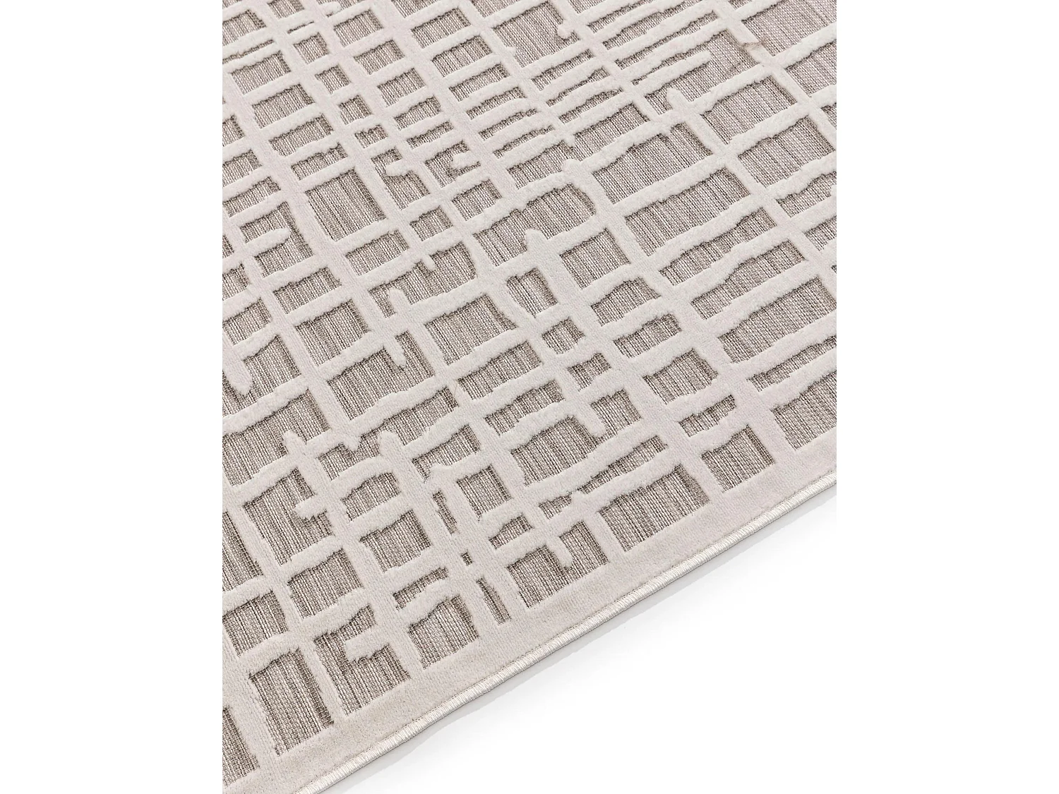 Tapis d'extérieur & intérieur Flora Beige 240x350 cm